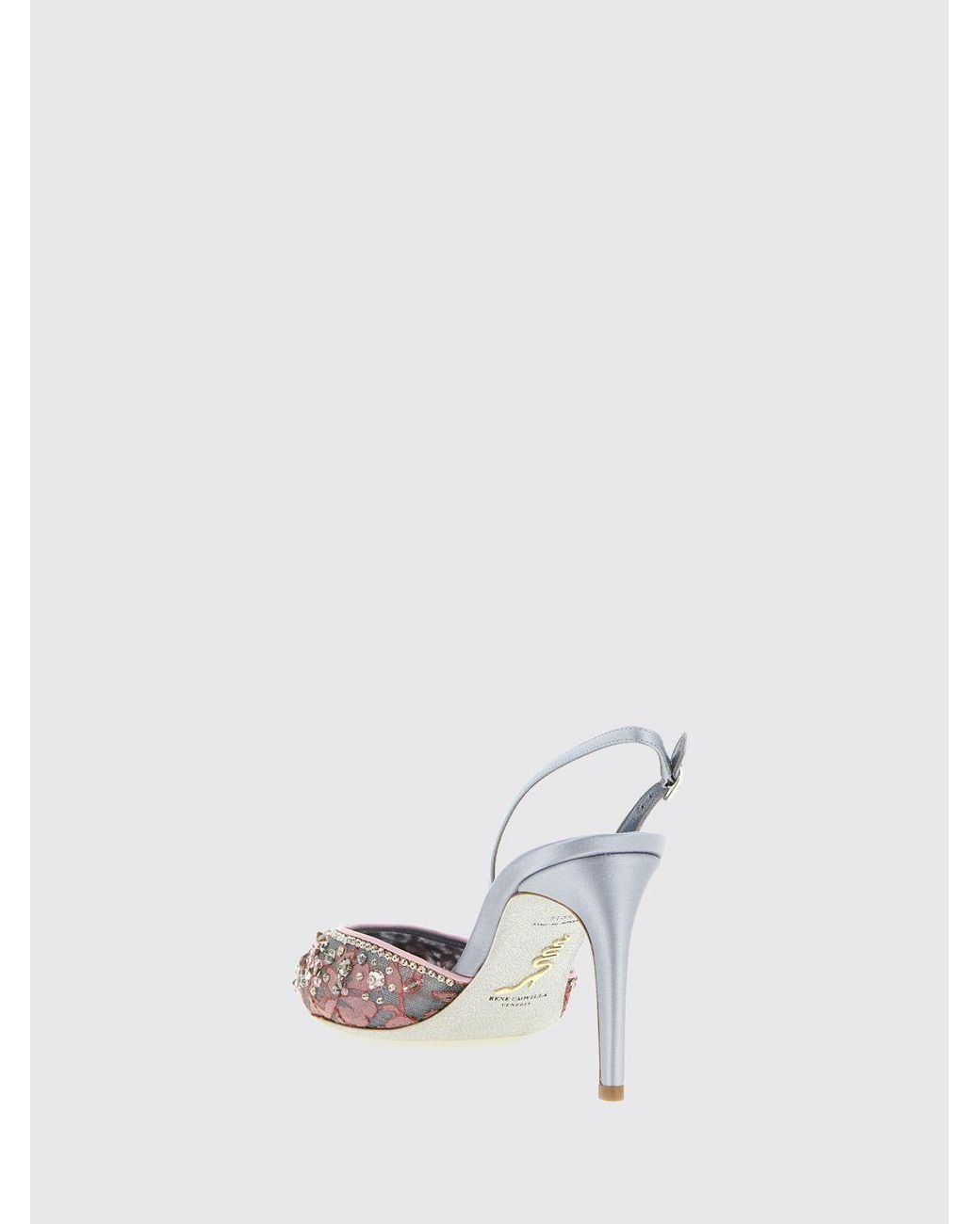 Rene Caovilla White Pump