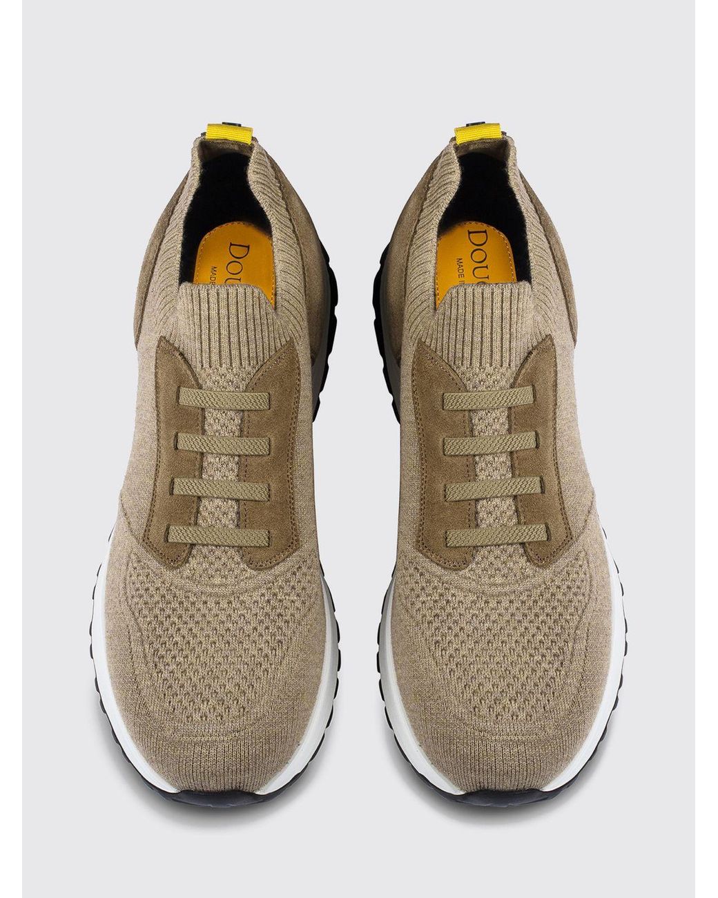 Doucal's Brown Low Top Sneakers for men