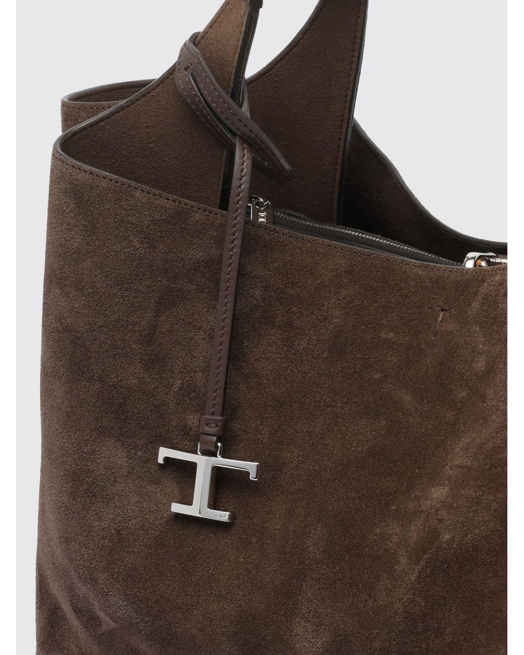 Tod's Brown Medium Leather Shoulder Bag