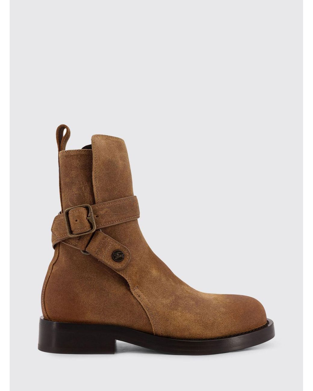 Burberry Brown Suede Boots