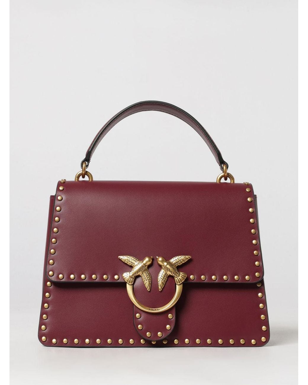Pinko Purple Love Bag Handbag