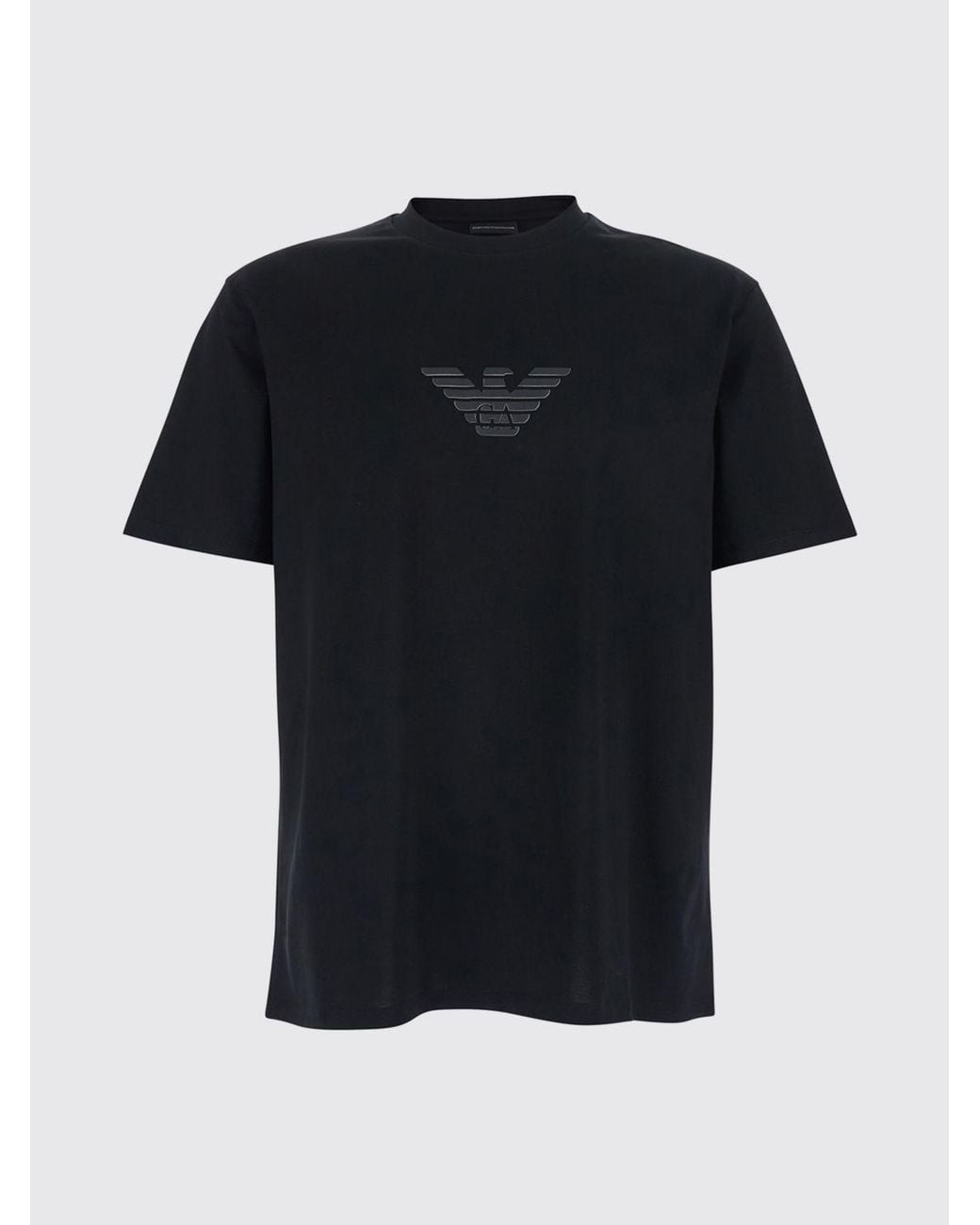 Emporio Armani Black Slim Fit T-Shirt for men