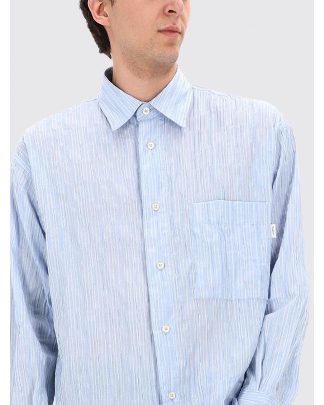 Camicia di AMISH in Blue da Uomo