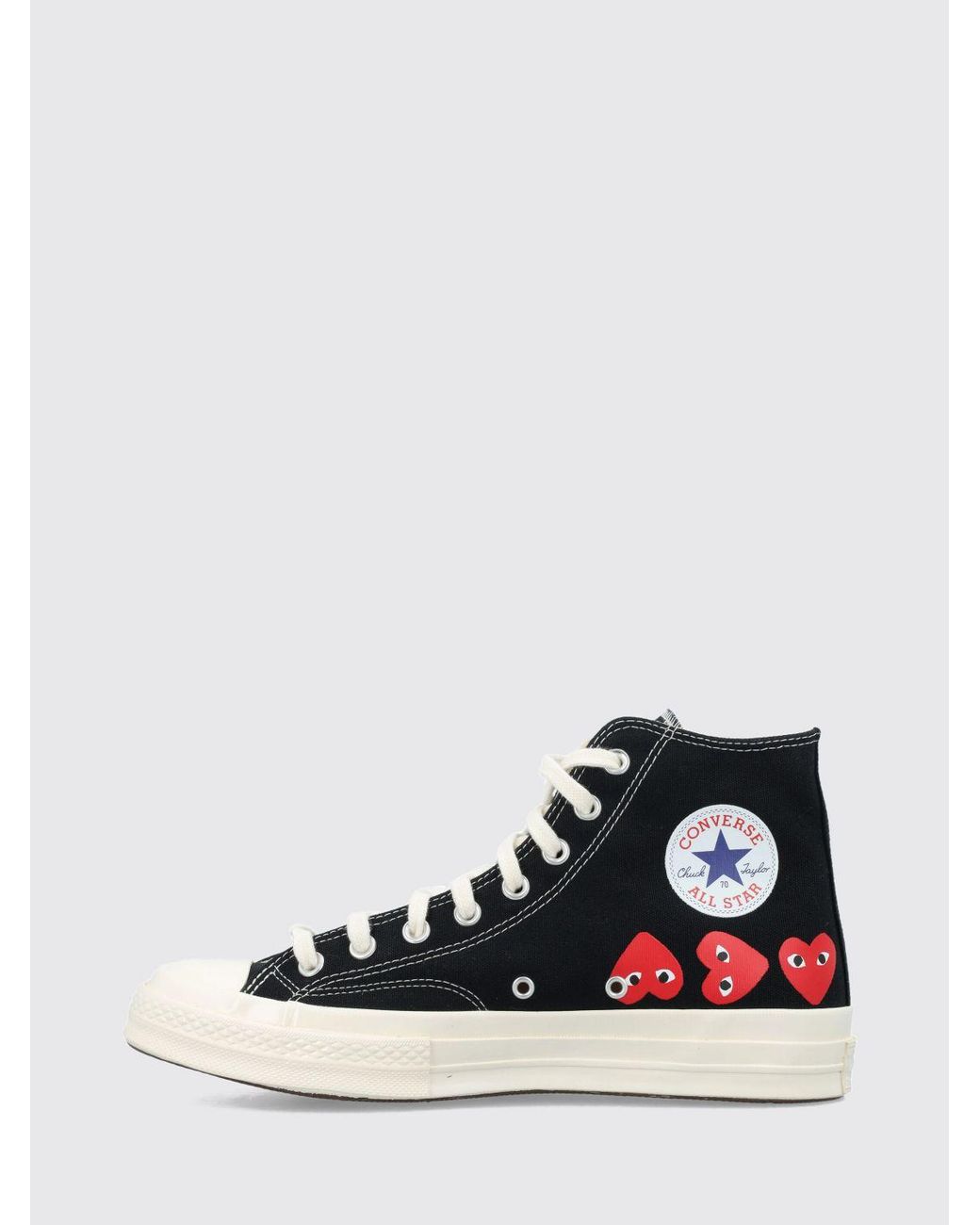 COMME DES GARÇONS PLAY White Chuck 70 High-Top Cotton Canvas Sneakers for men