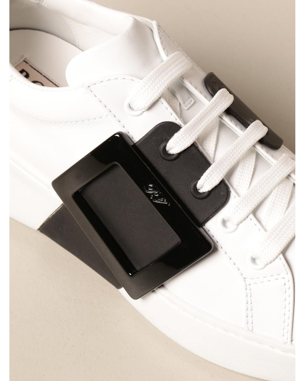 Roger Vivier Natural Viv 'Skate Trainers