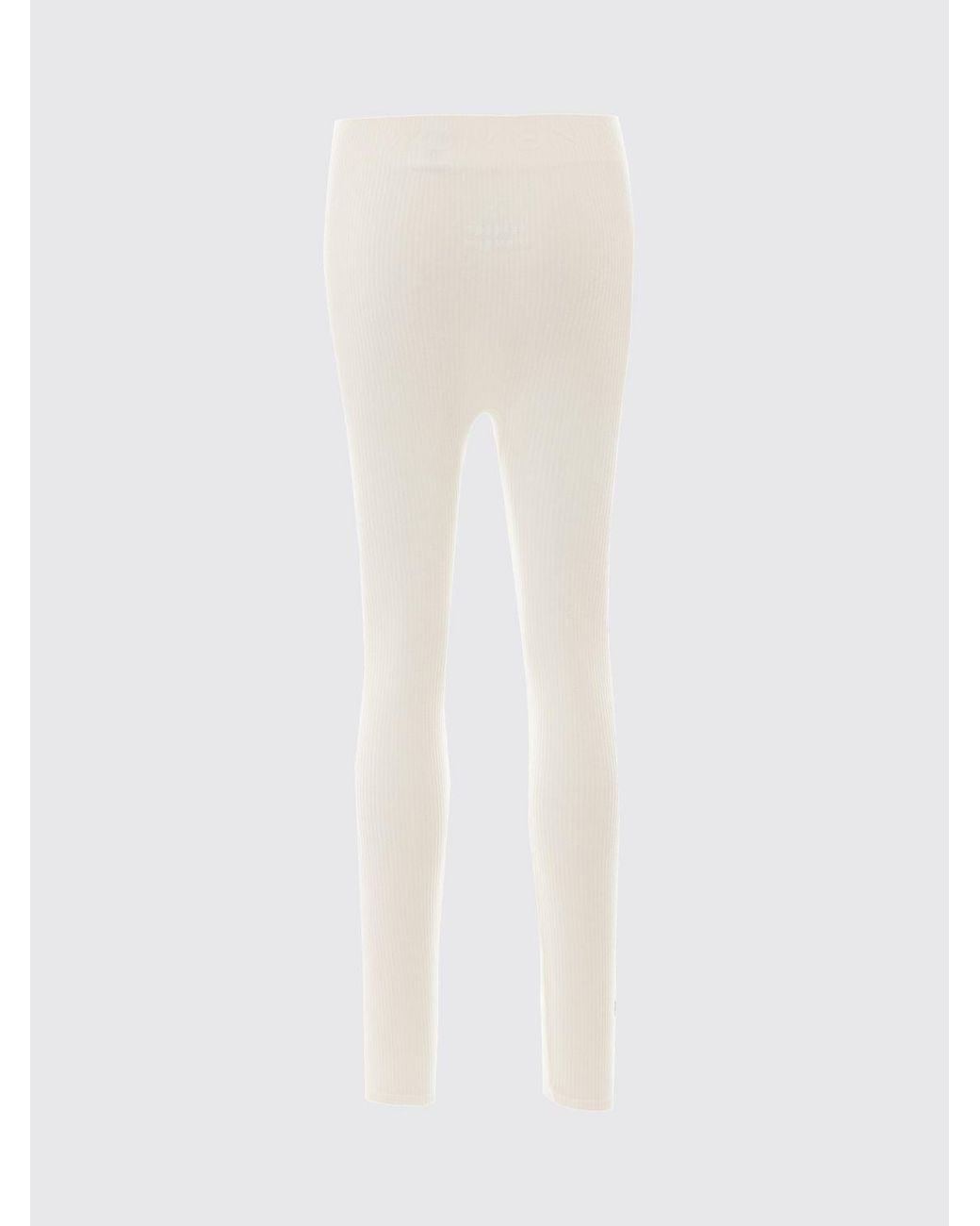 Perfect Moment White High-Waisted Skinny Fit Stretch Lyocell Jersey Leggings