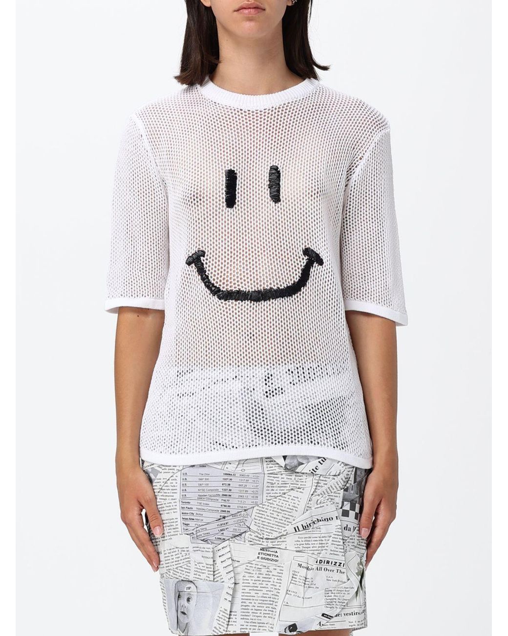 Moschino Couture White Jumper