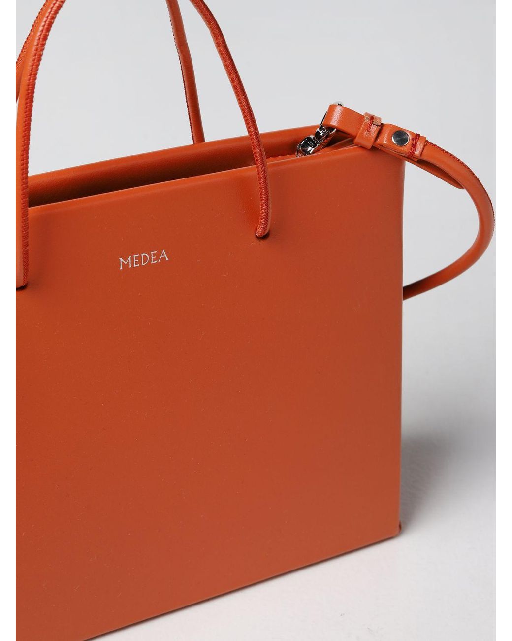 MEDEA Hanna Saffiano Leather Tote Bag