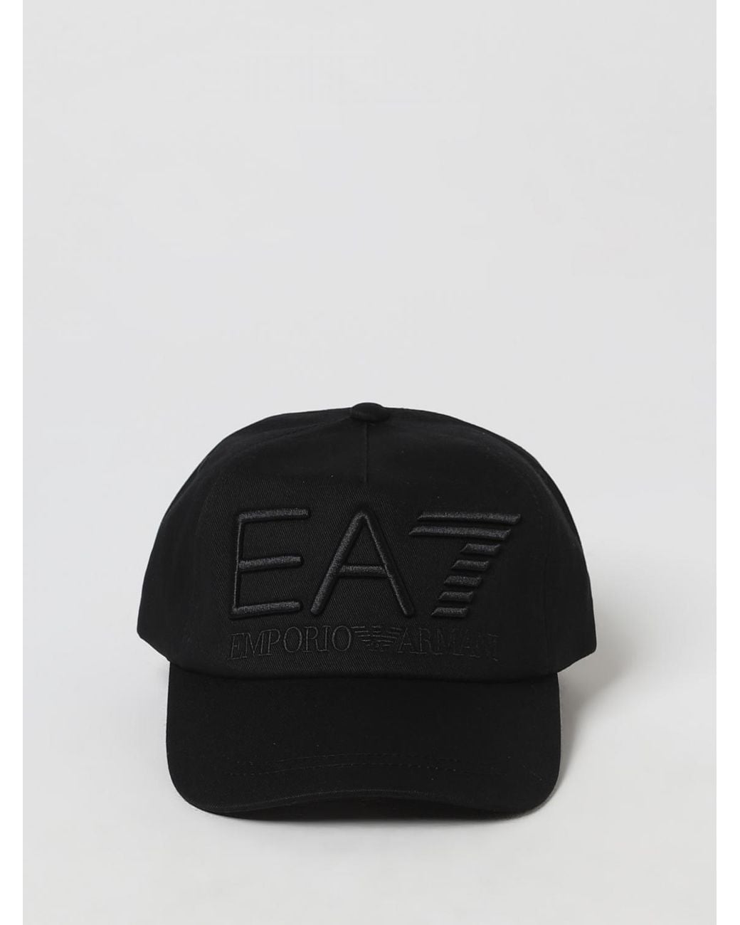 EA7 Black Hat for men
