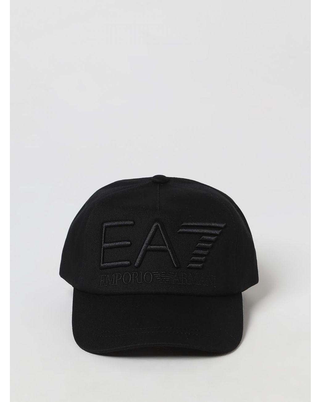 EA7 Black Hat for men