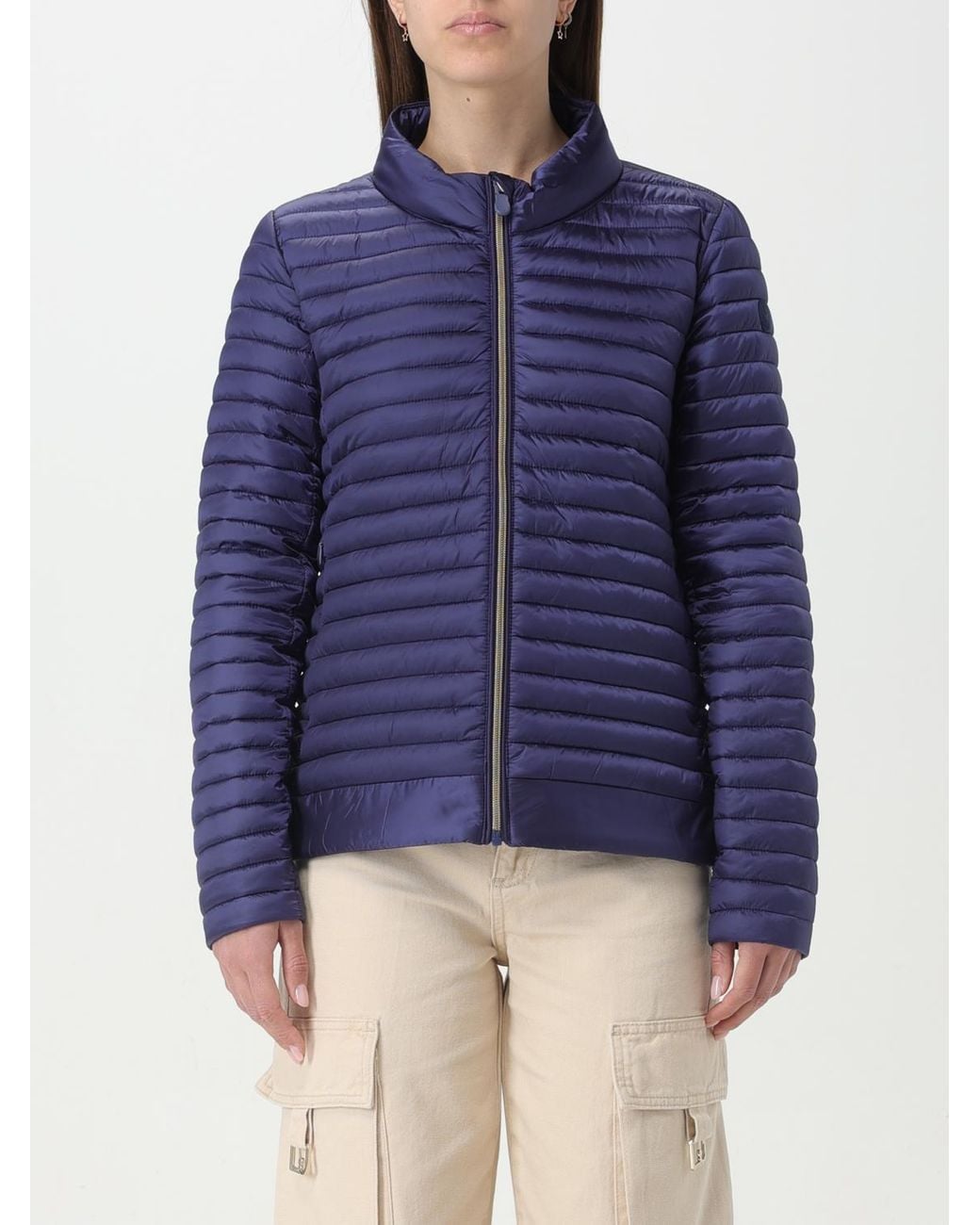 Veste Femme Save The Duck en coloris Blue