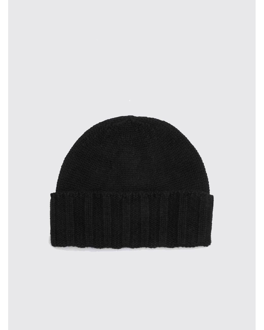 Drumohr Black Hat for men