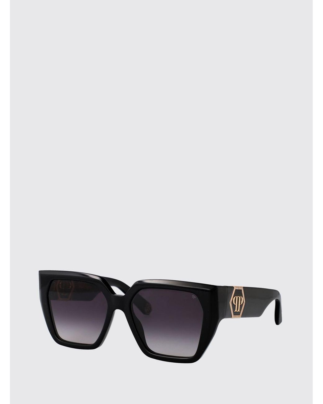 Philipp Plein Gray Sunglasses