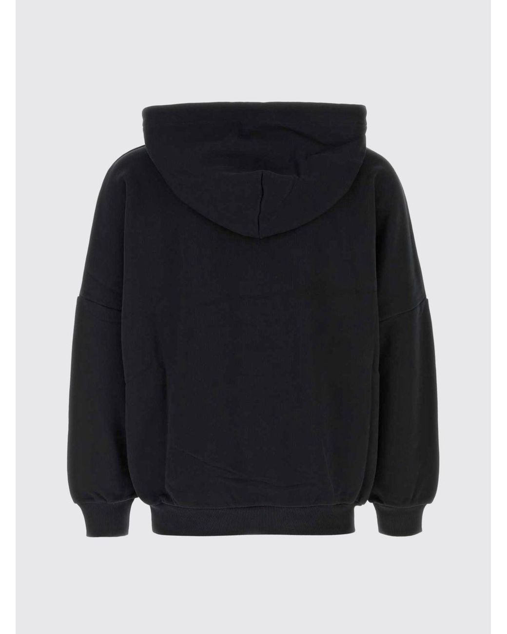 Vivienne Westwood Blue Relaxed Fit Cotton Hoodie With Orb Logo for men