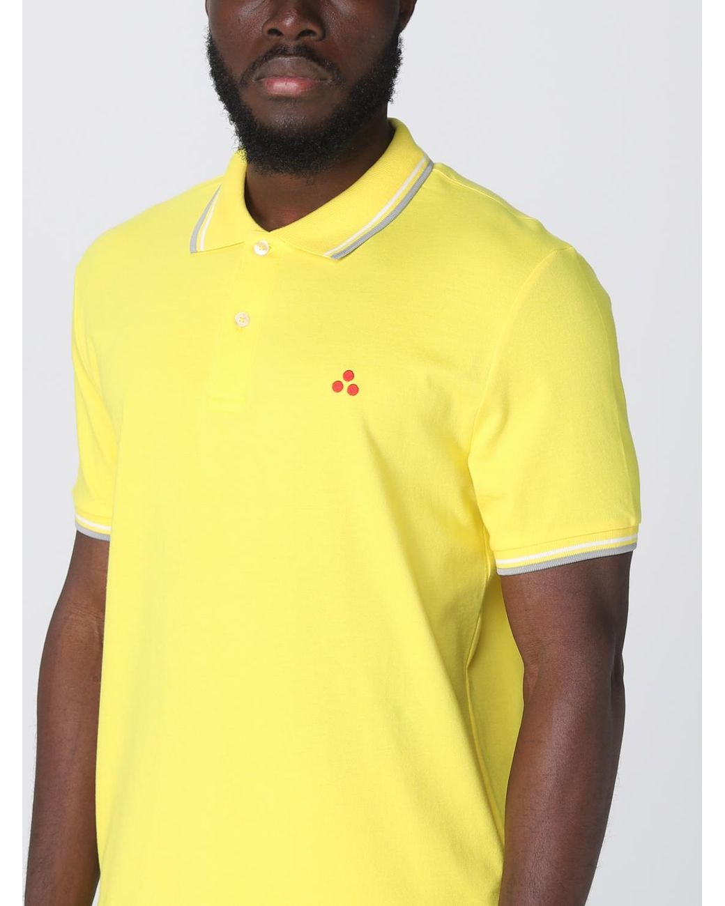 Polo Homme Peuterey pour homme en coloris Yellow