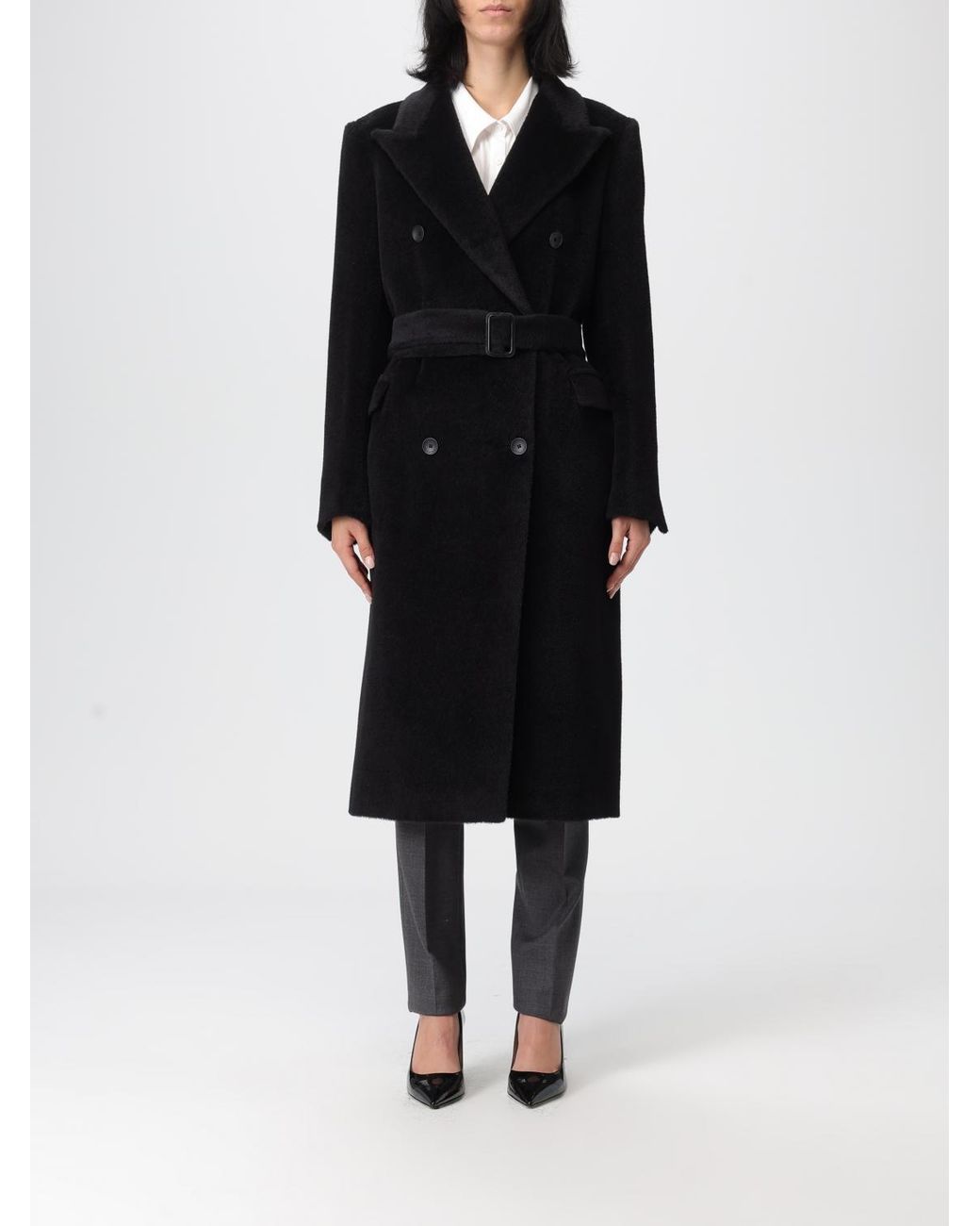 Abrigo Mujer Tagliatore de color Black