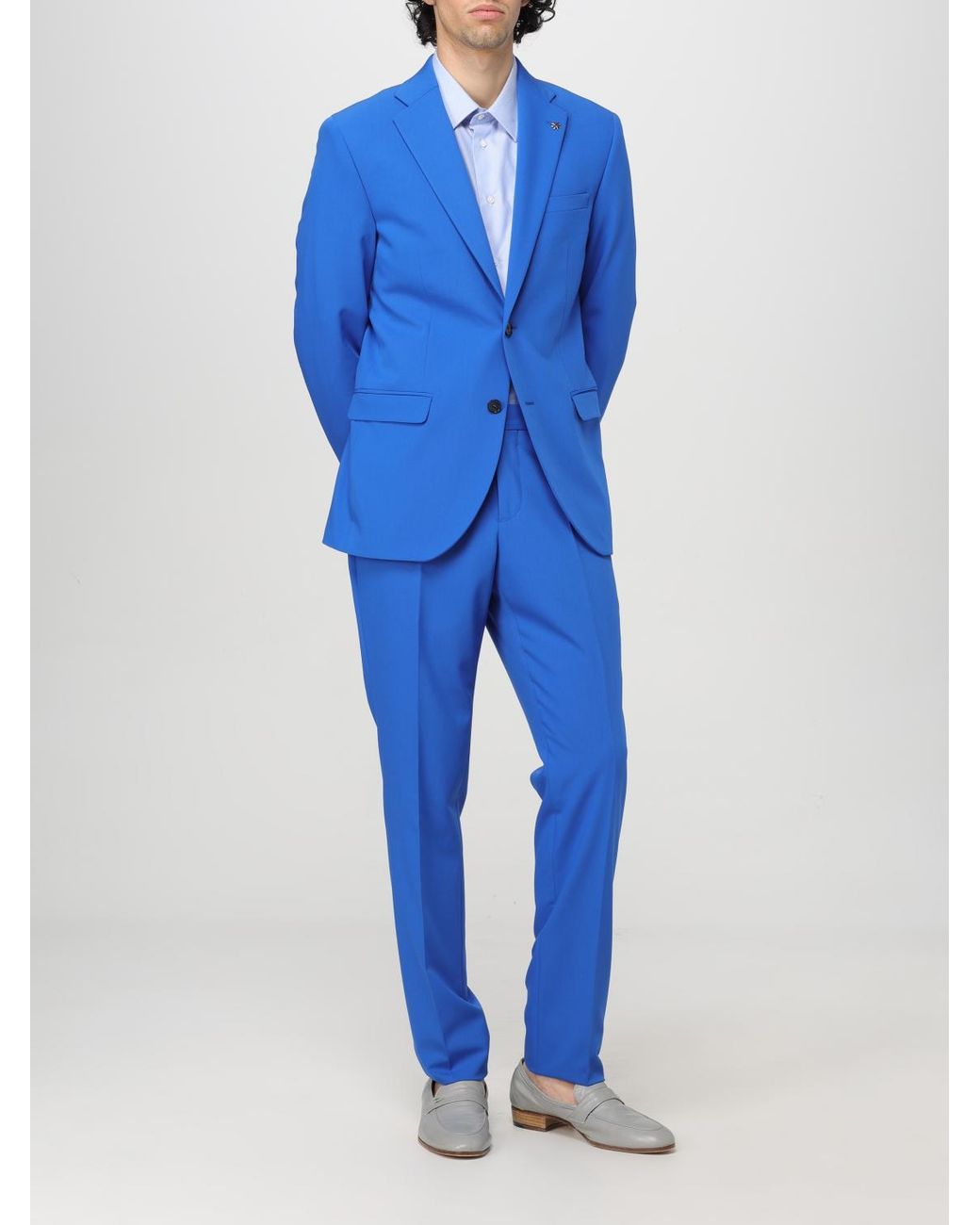 Manuel Ritz Blue Suit for men