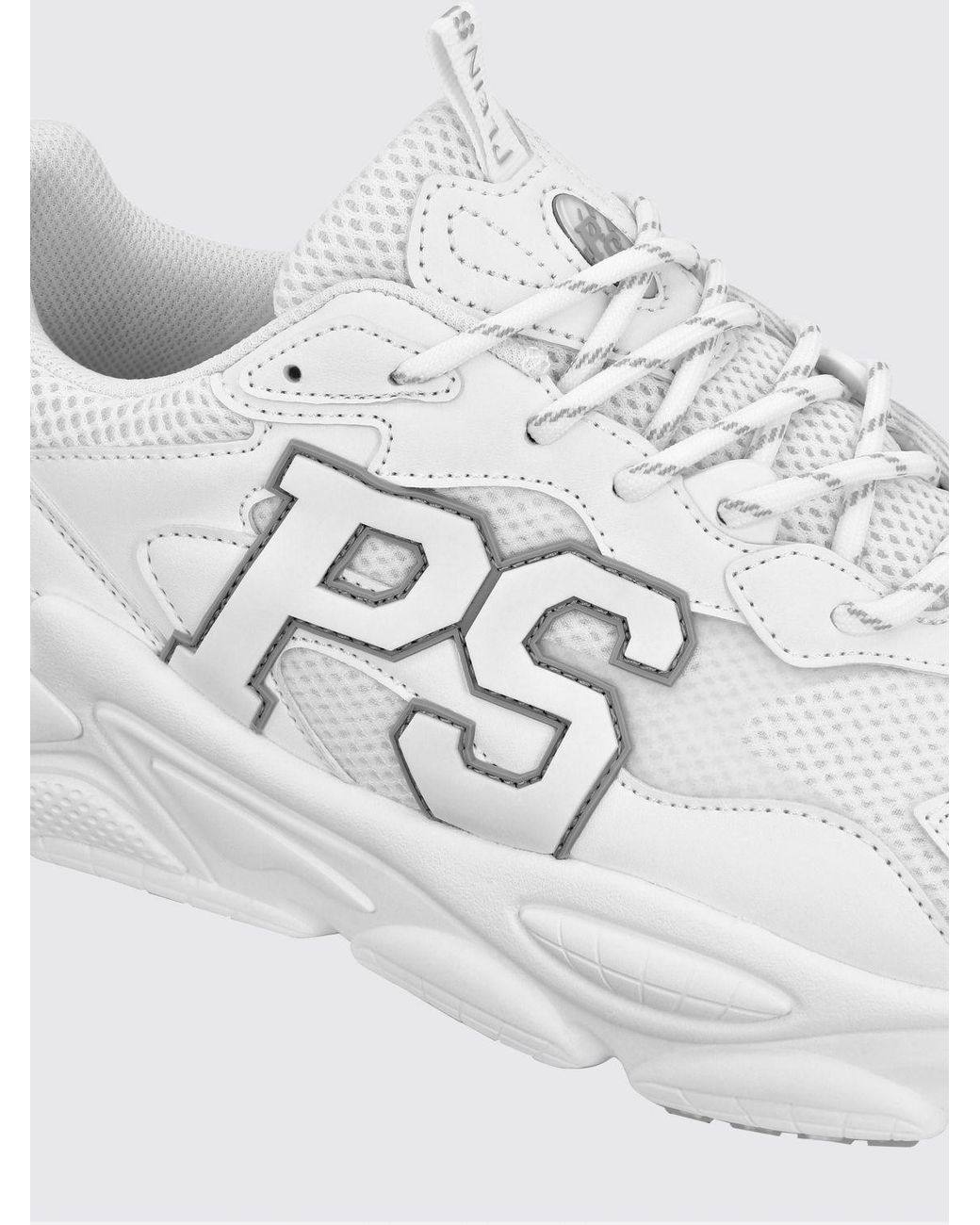 Philipp Plein White Low-Top Sneakers for men