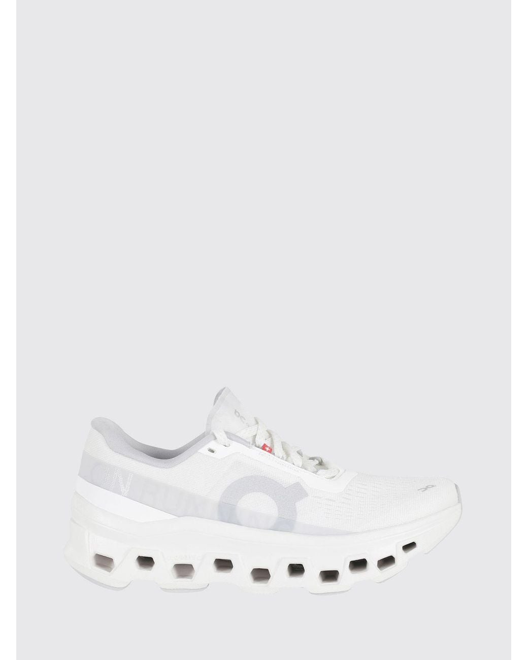 On Shoes White Cloudmonster 1 Mesh Sneakers On