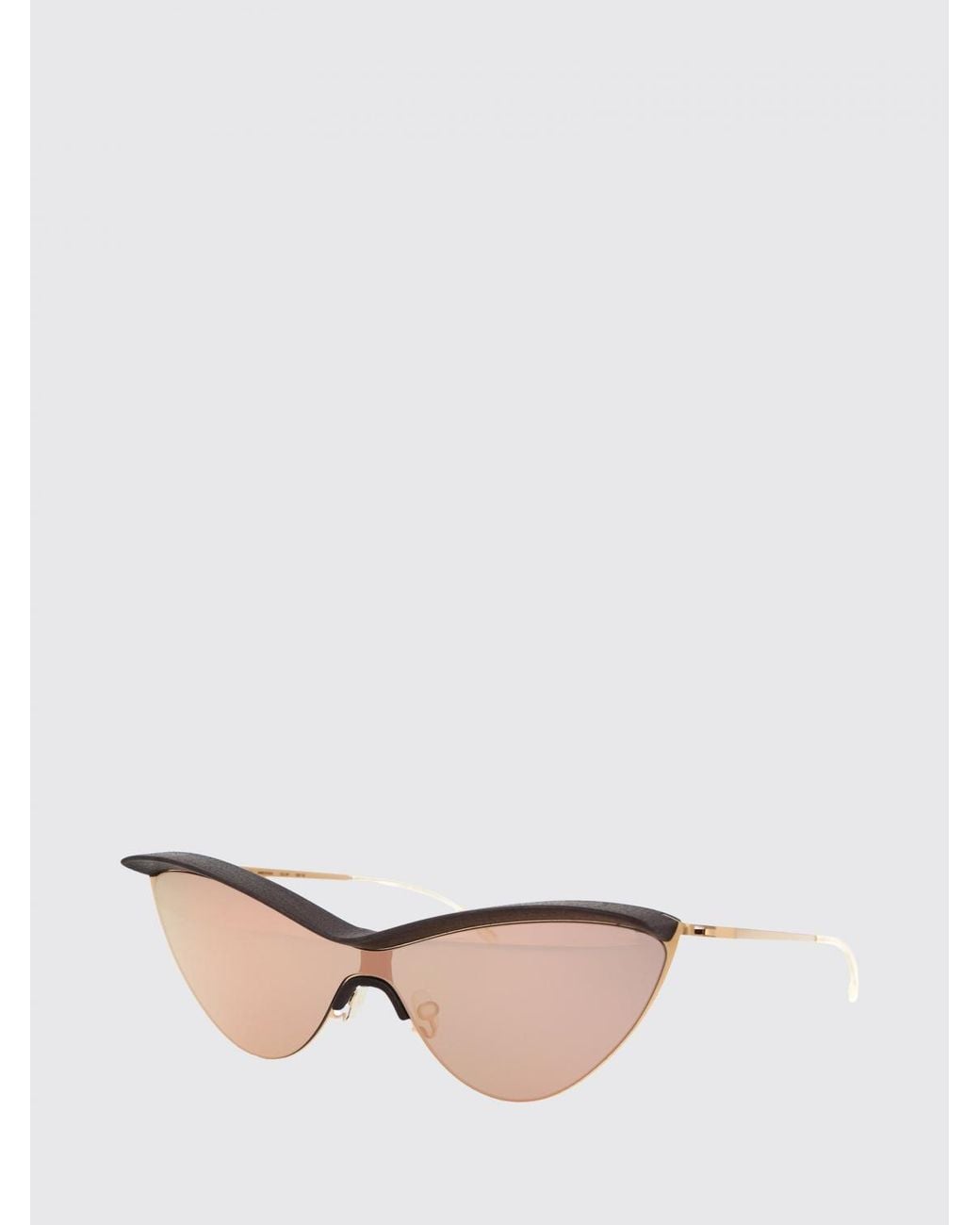 Mykita Brown Stainless Steel Sunglasses for men