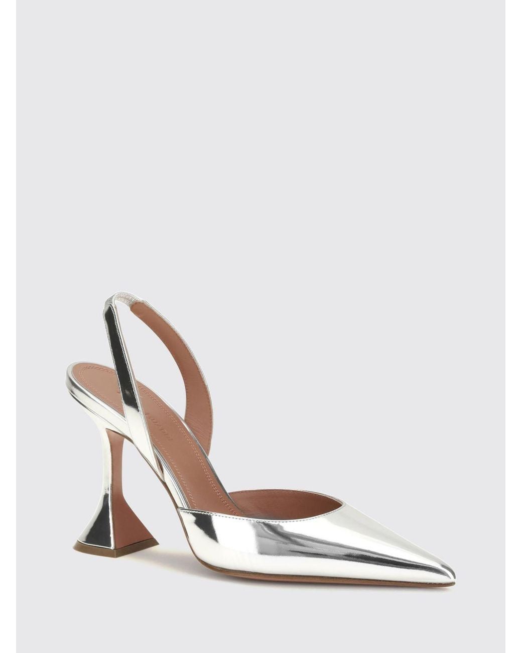 AMINA MUADDI White High Heel Shoes