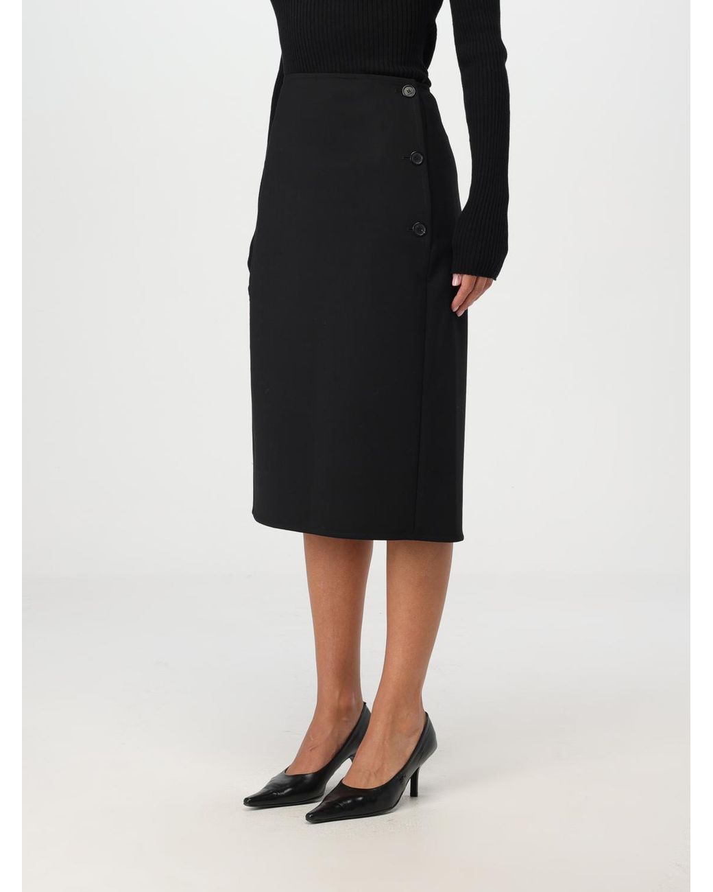 Courreges Black CourrÈ Ges Skirt