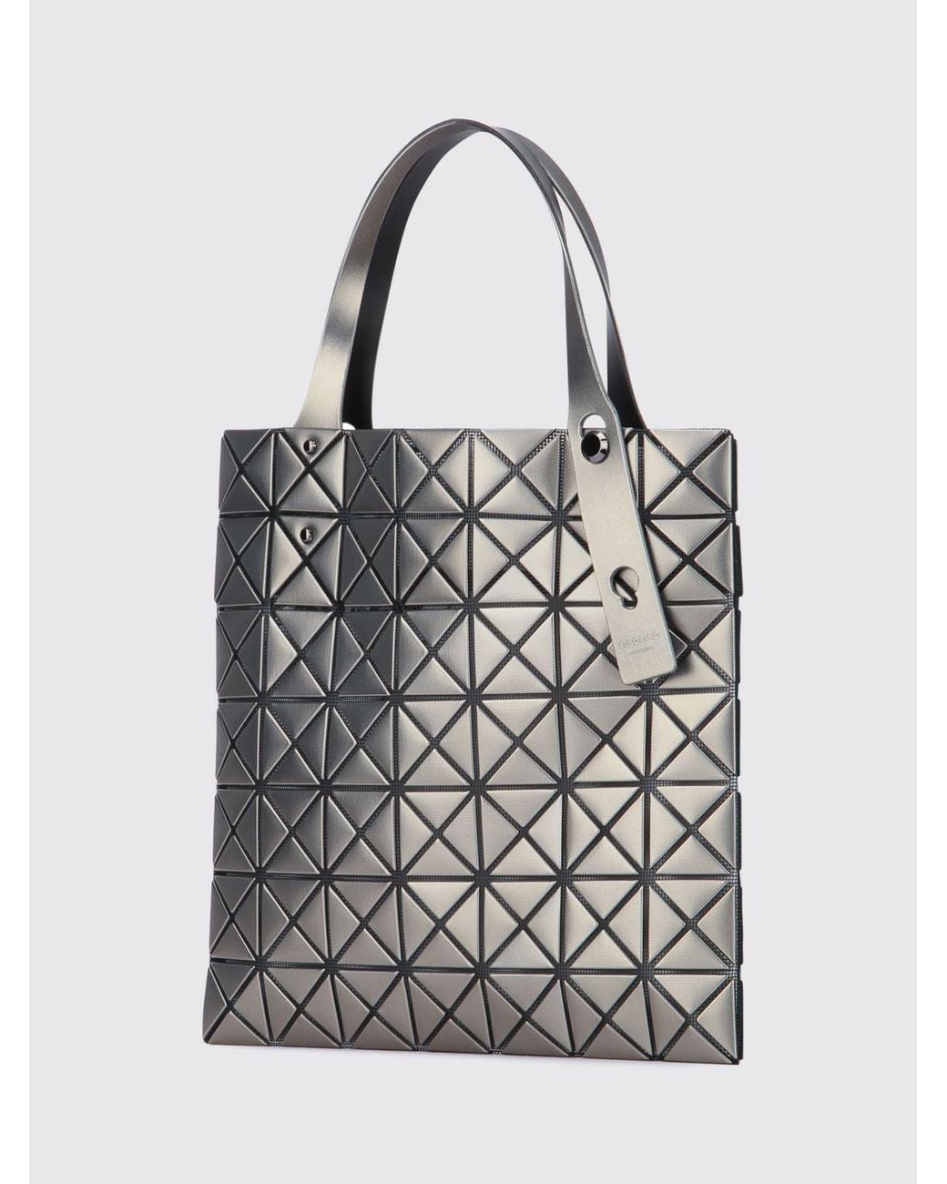 Issey Miyake Pvc Handbag With Double Adjustable Handle in Grey | Lyst UK