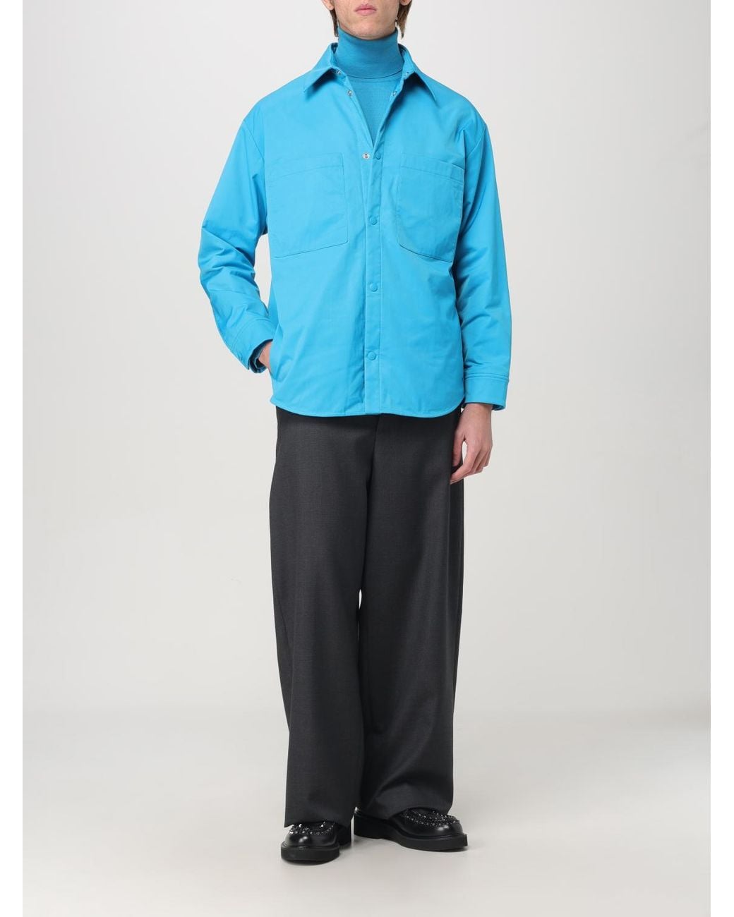 Valentino Blue Coat for men