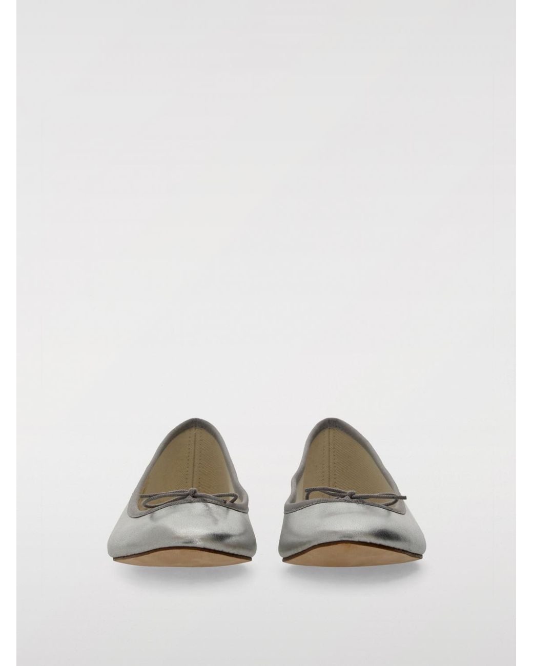 Repetto White Dancer Cendrillon Flats