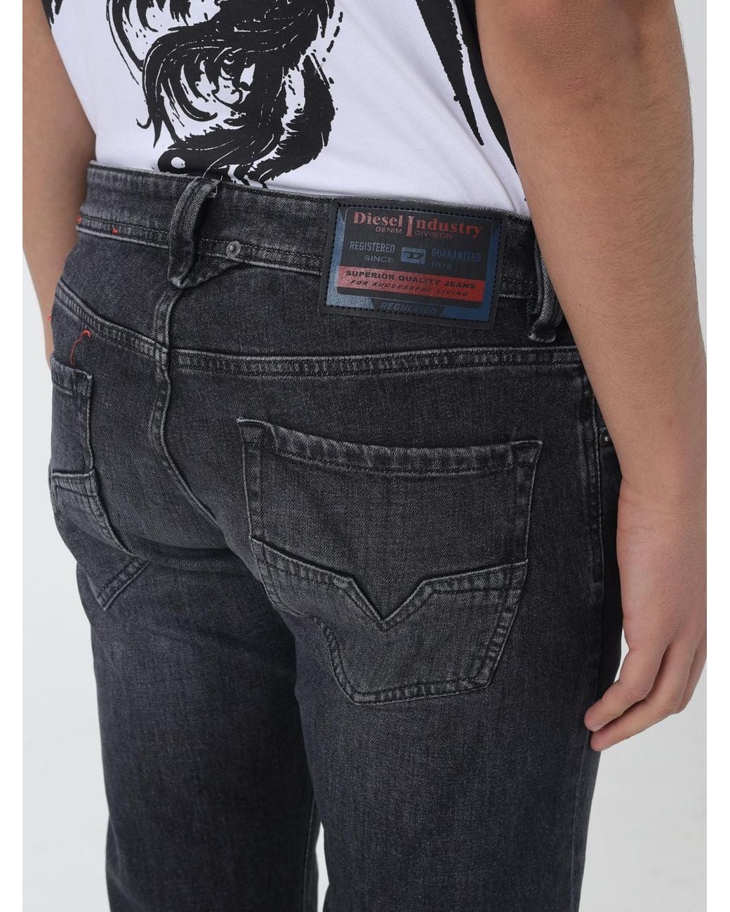 DIESEL Blue 1985 Larkee Regular Jeans for men