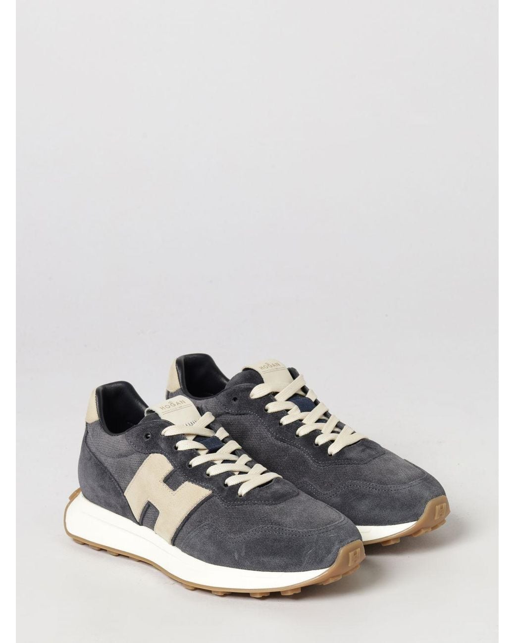 Hogan White H641 Trainers for men