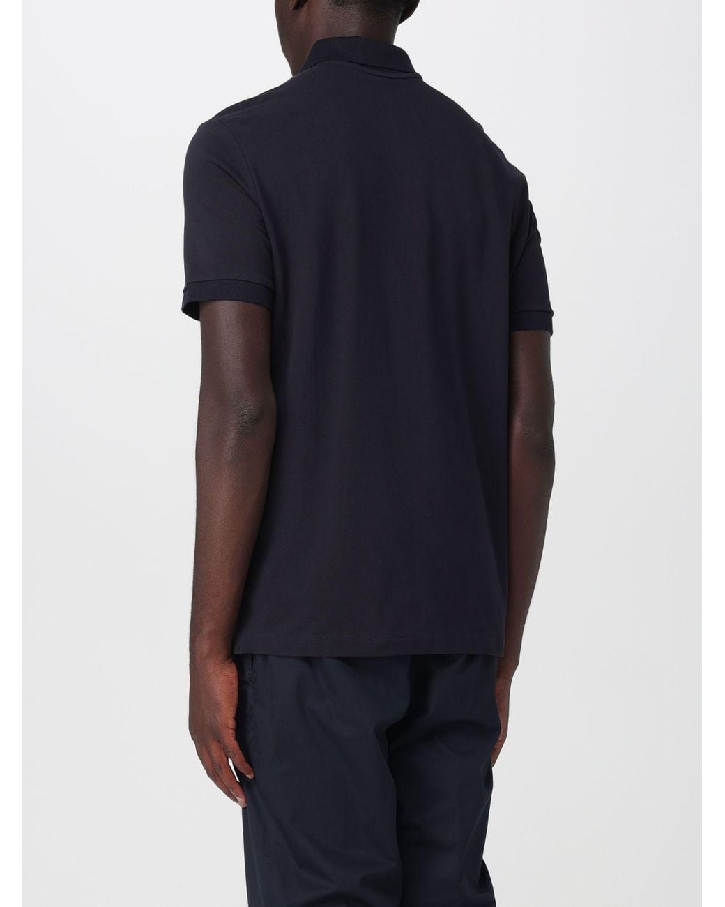 ARMANI EXCHANGE Blue Polo Shirt for men