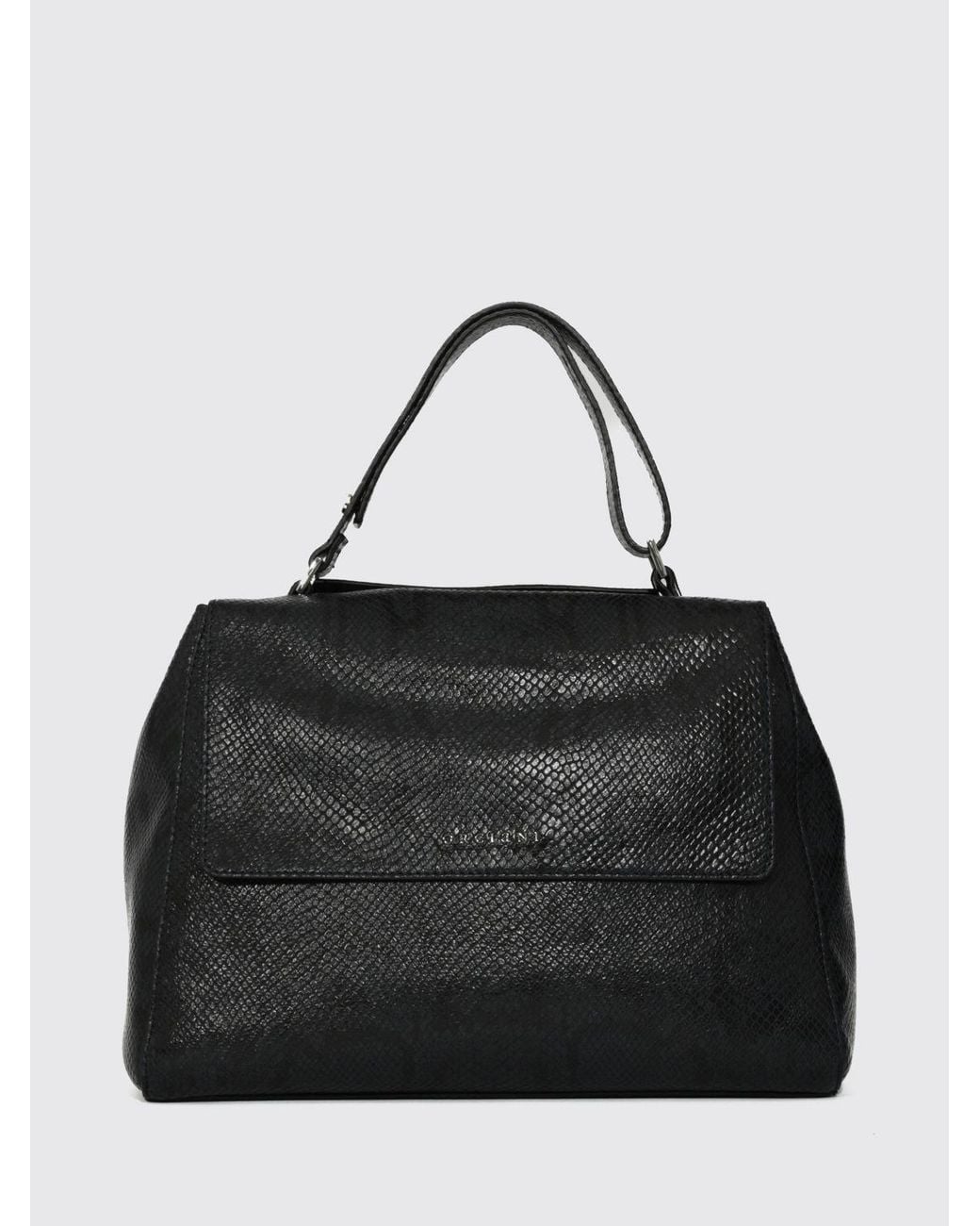 Orciani Black Medium Sveva Shoulder Bag