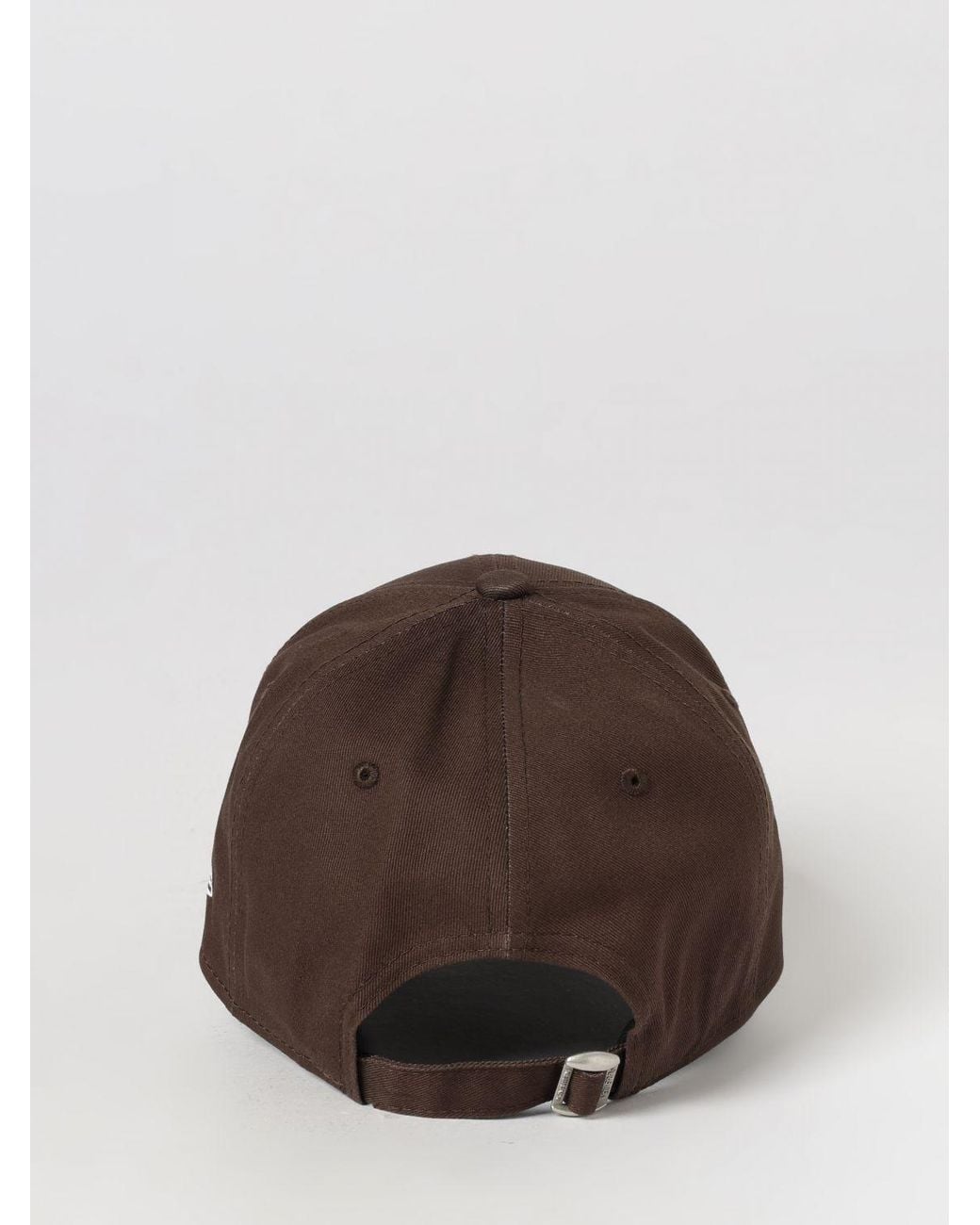 KTZ Brown 9Forty Ny Yankees Cotton Baseball Cap With Embroidered Logo for men