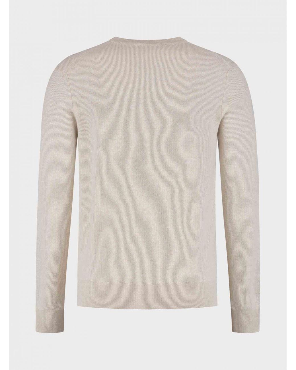 Brioni White Crewneck Jumper for men