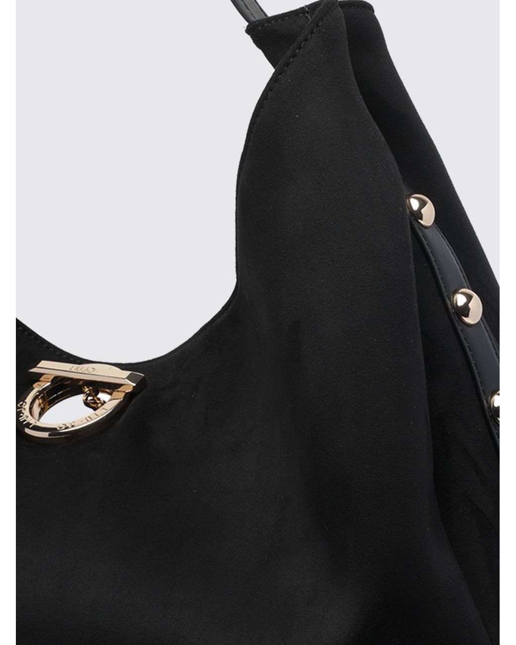 Liu Jo Black Gerona Large Hobo Bag