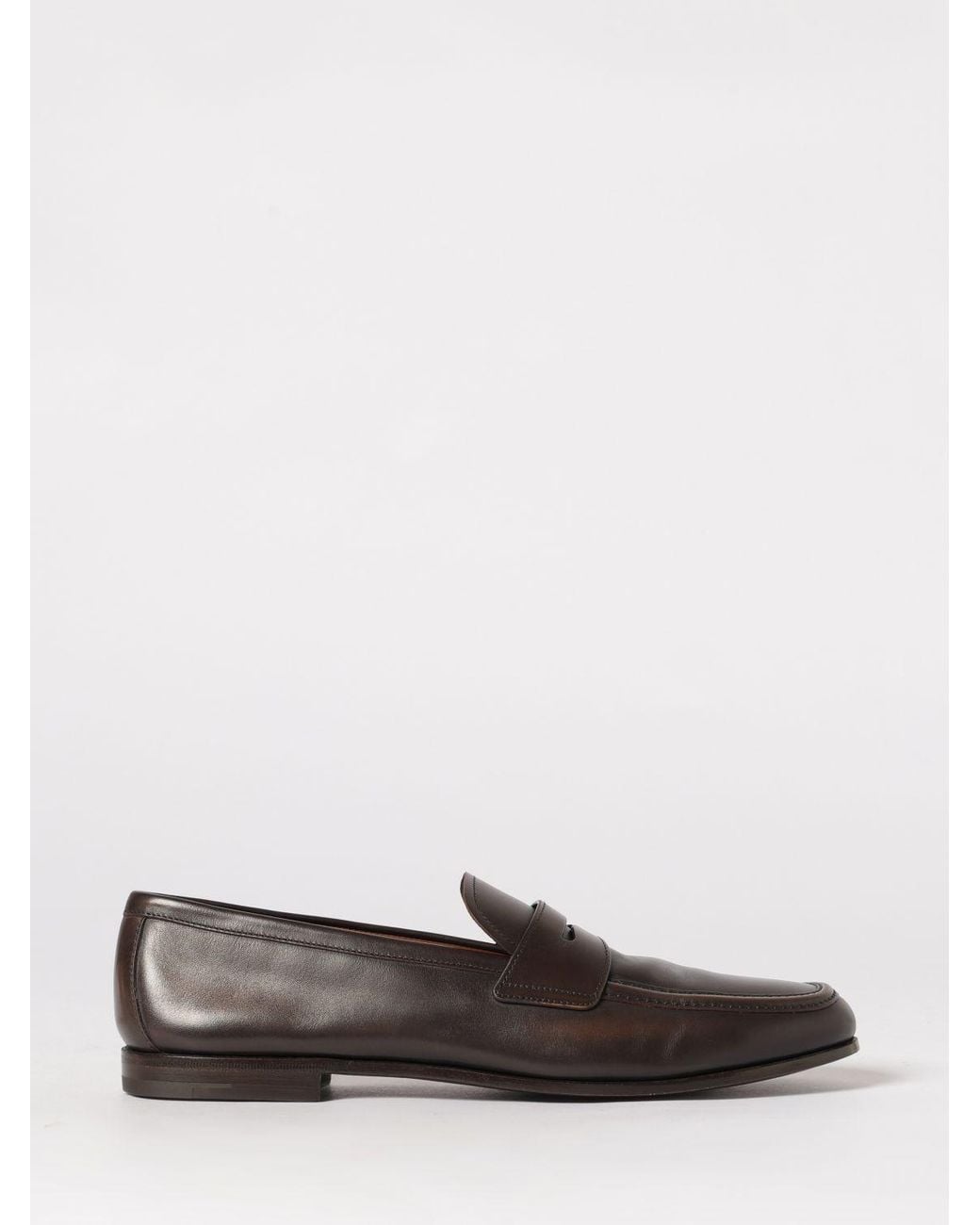 Church's White Rother Leather Loafers for men