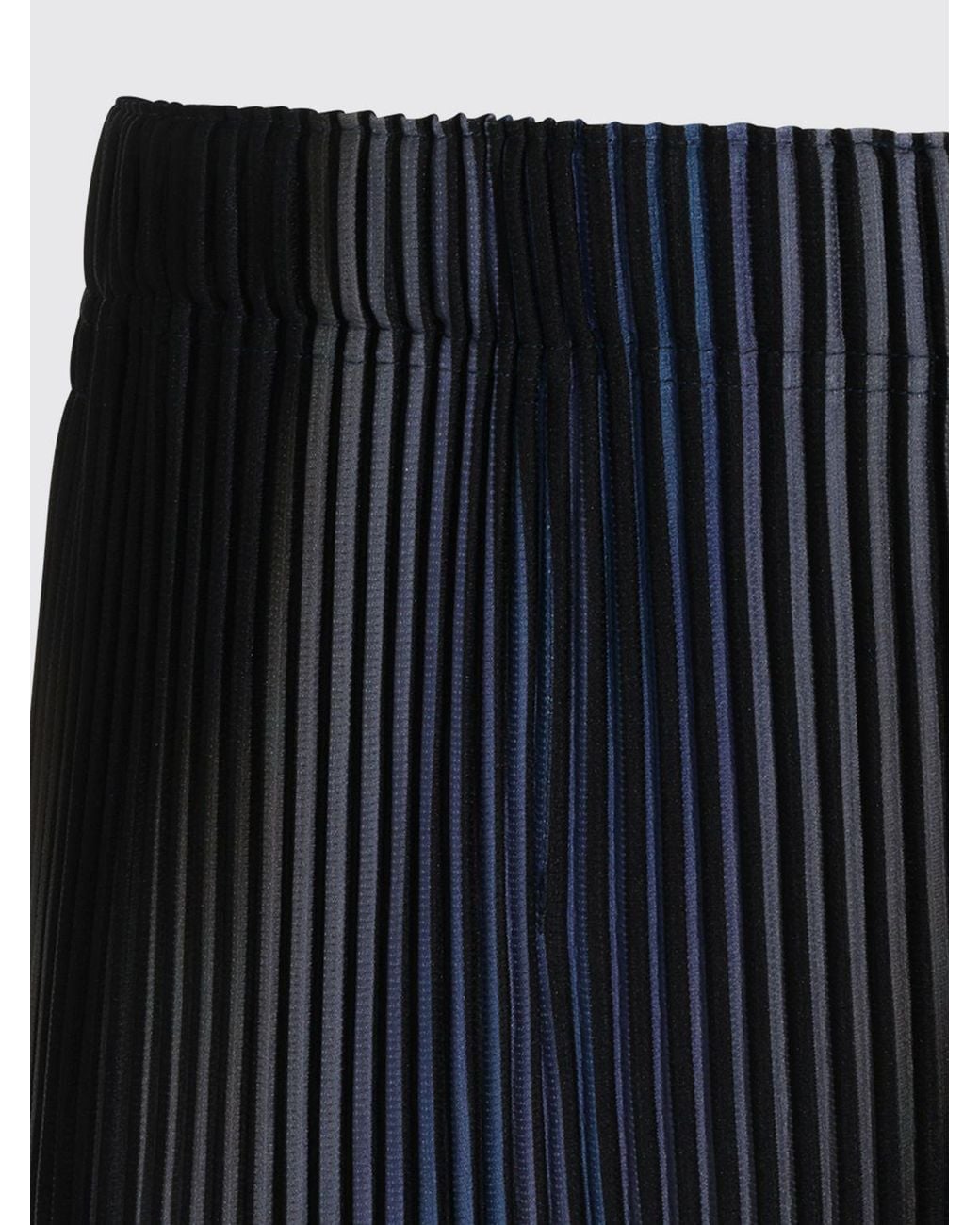 Homme Plissé Issey Miyake Blue Slim-Fit Pleated Crêpe Trousers Homme Plissé Issey Miyake for men