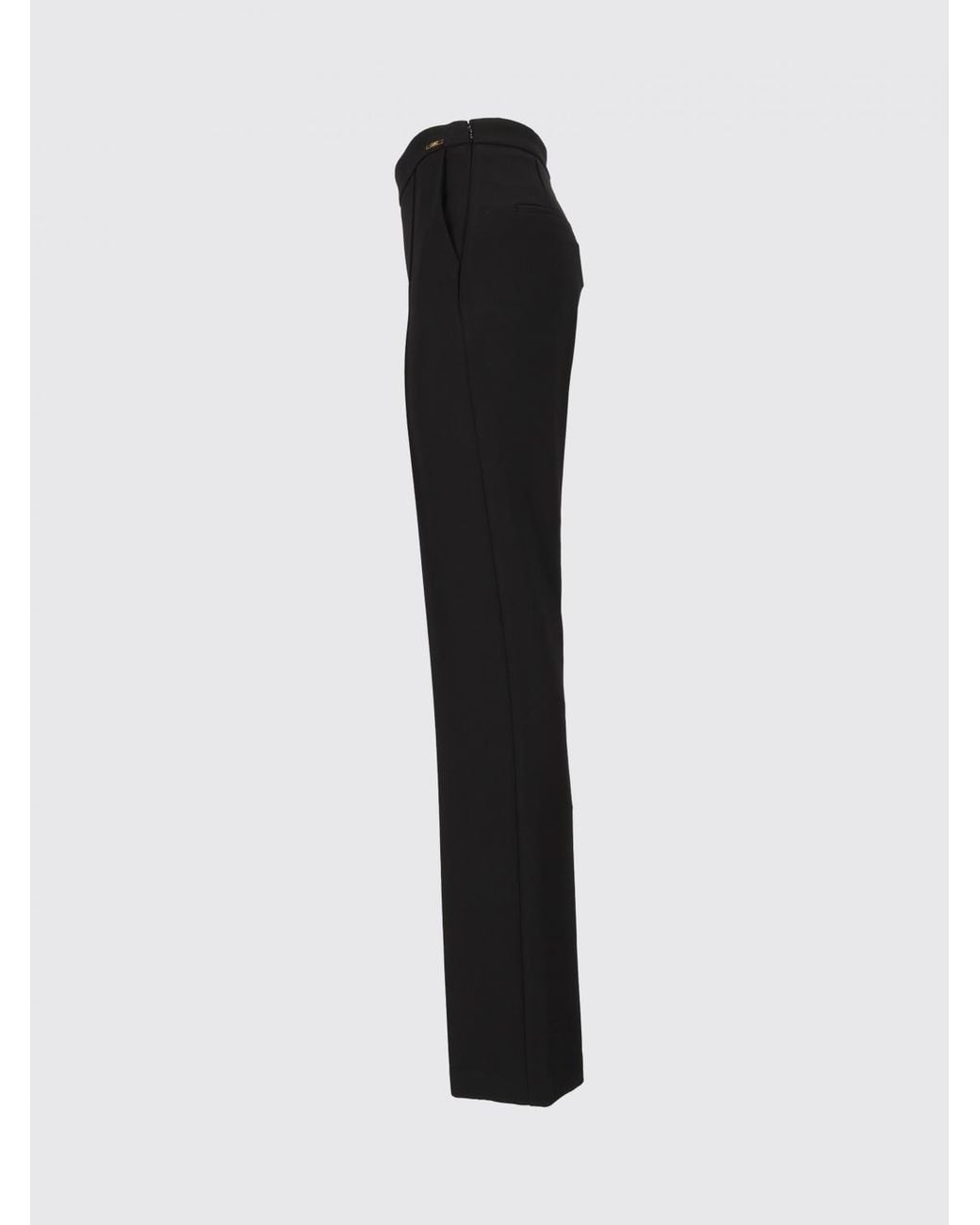 Elisabetta Franchi Blue High-Waisted Skinny Trousers