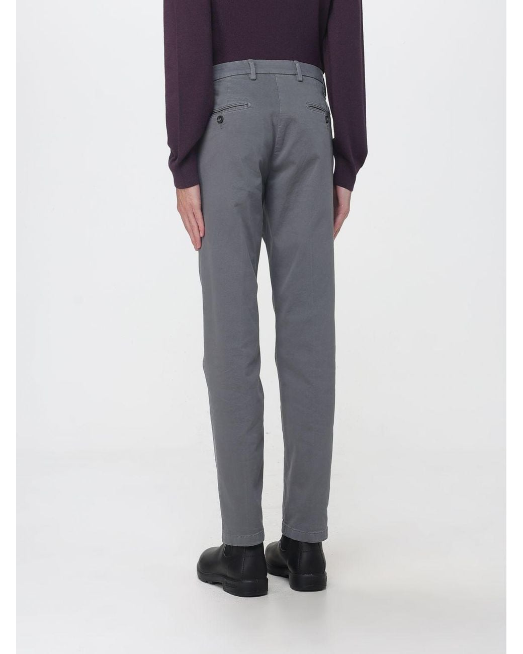 Manuel Ritz Blue Slim Fit Chino Trousers for men