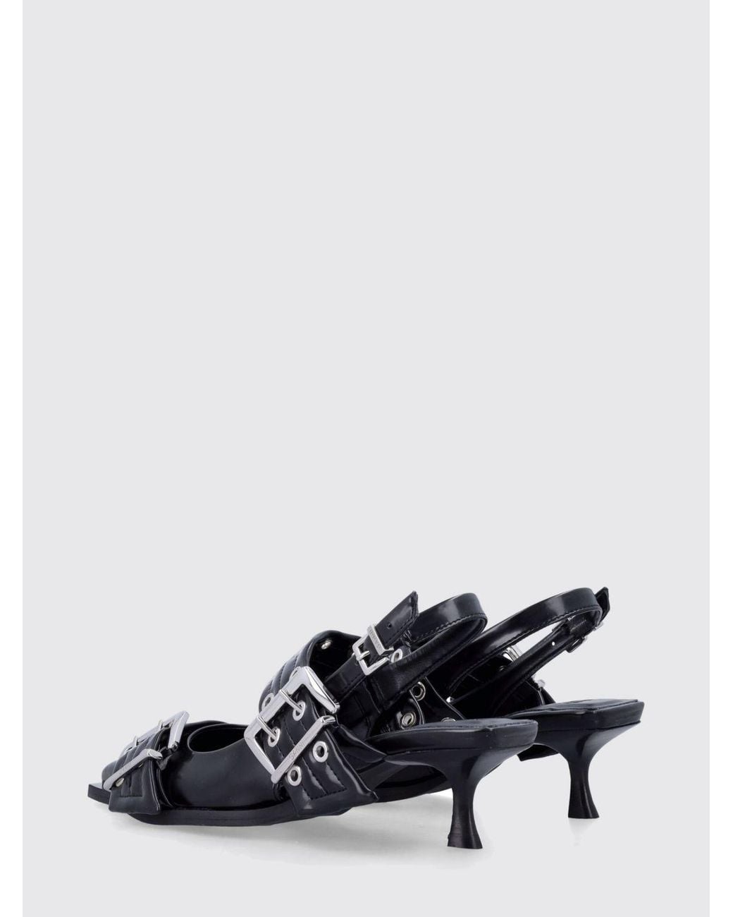 Ganni White Flat Shoes