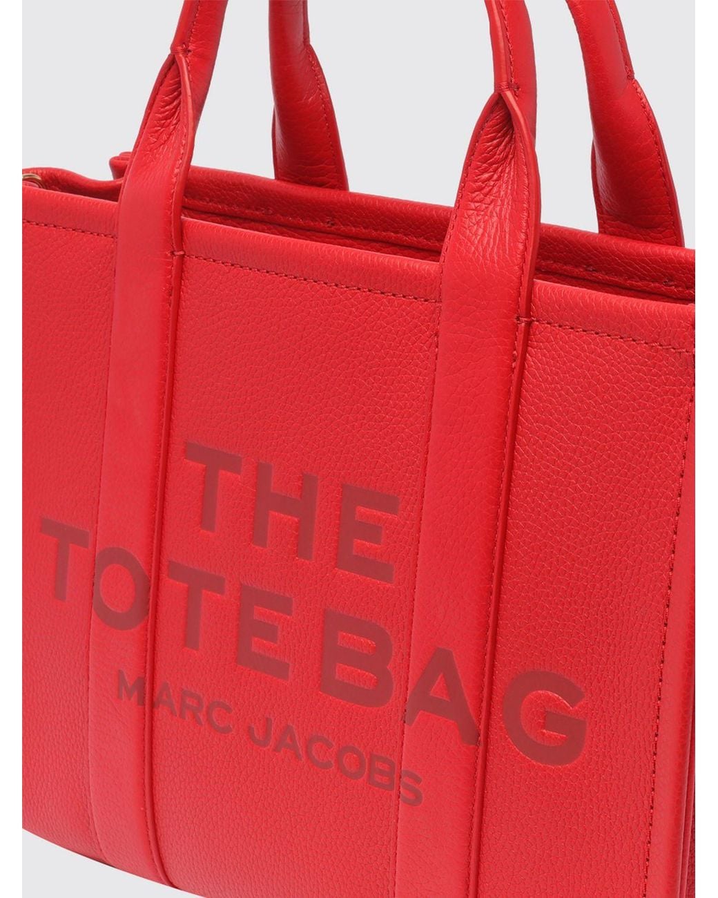 Marc Jacobs Red The Medium Tote Bag