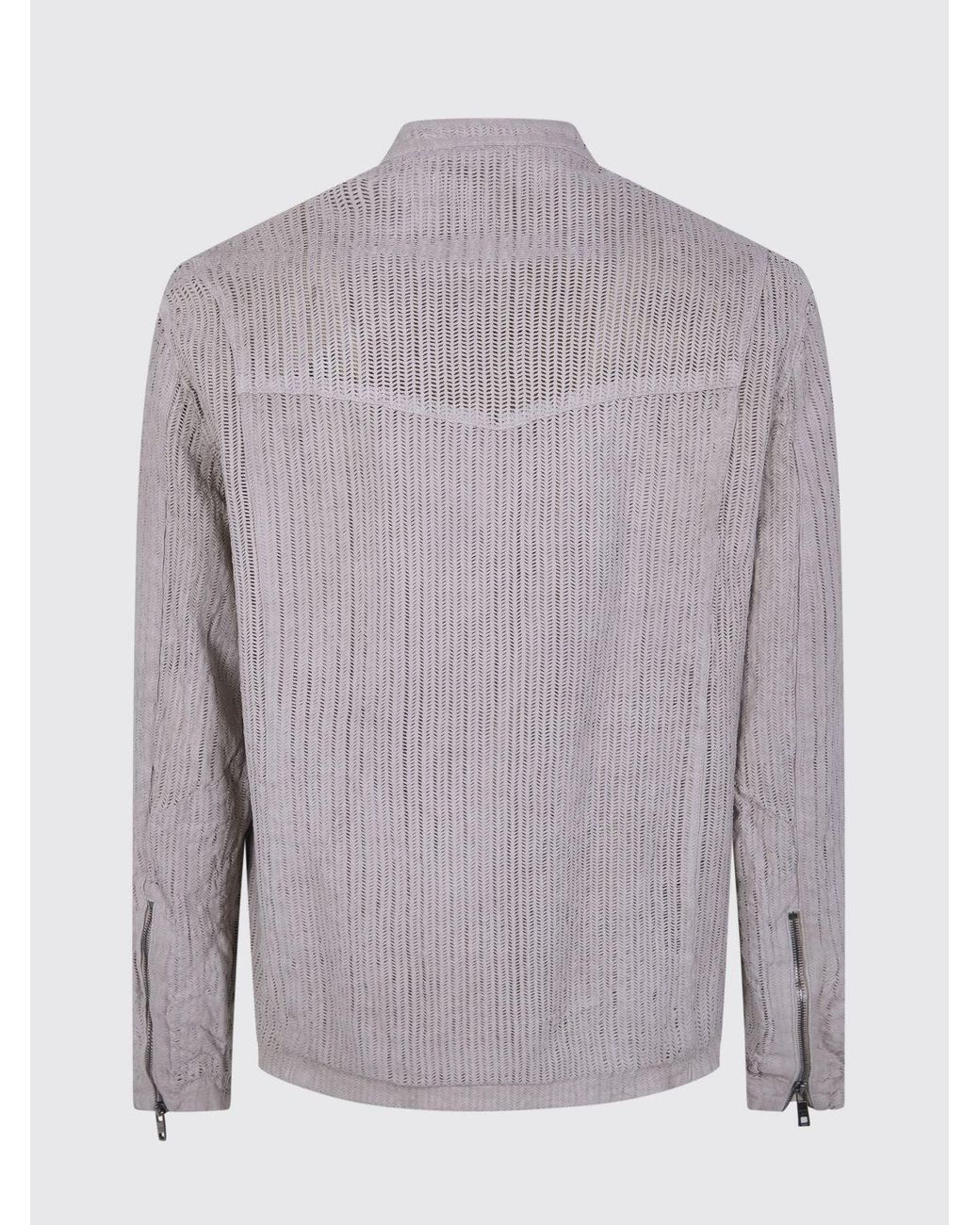Giorgio Brato Gray Jacket for men