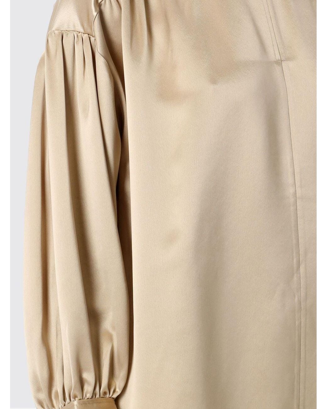 By Malene Birger Natural Satin Shirt