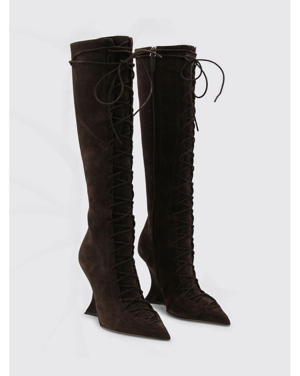 Paris Texas Black Flat Ankle Boot