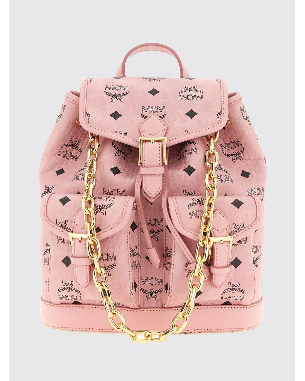 MCM Pink Backpack