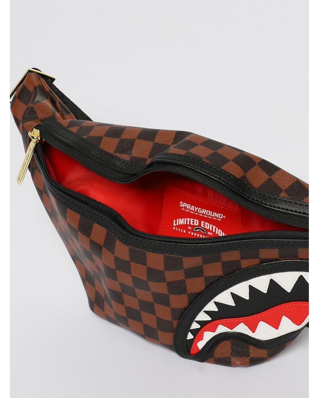 Sprayground White Bag for men