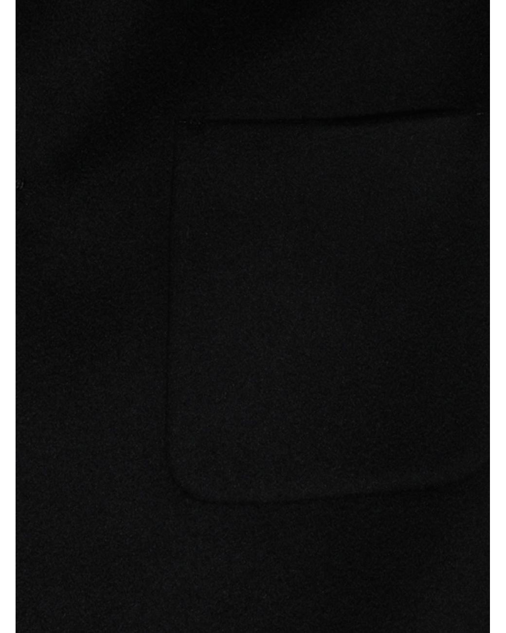 Lardini Blue Pure Cashmere Shirt Jacket With Patch Pockets And Classic Collar for men