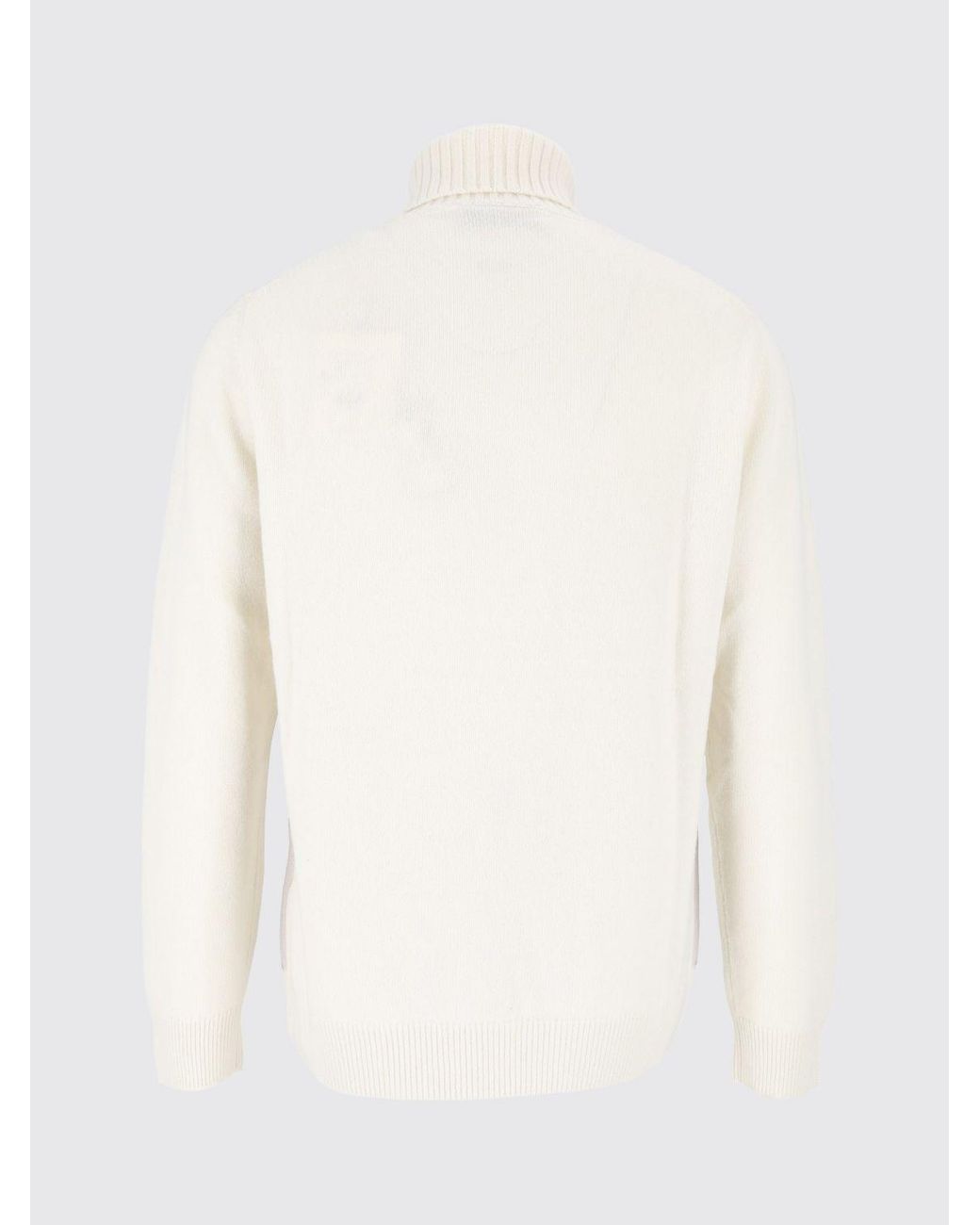 Ballantyne Rollkragenpullover Von Aus 100% Kaschmir Mit Rautenmuster in Natural für Herren