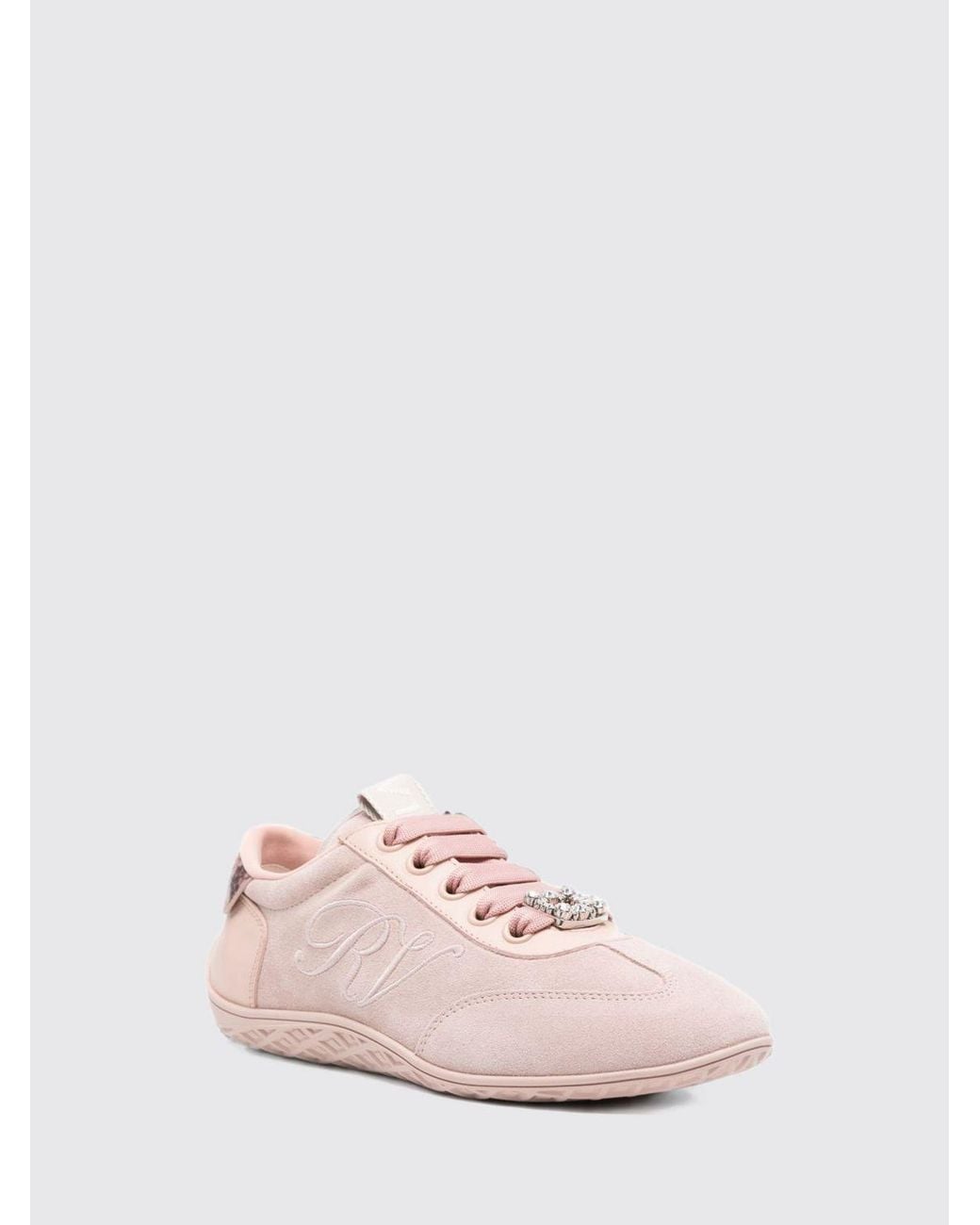 Roger Vivier Pink Sneakers